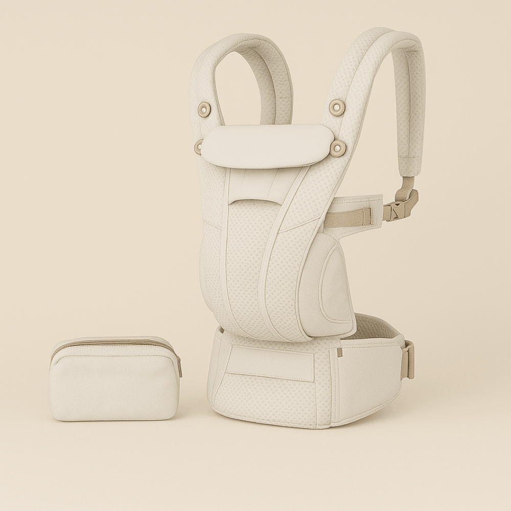 Chomfy Ergonomische Draagzak – Ademend Comfort voor Jou en Je Baby - Chomfy